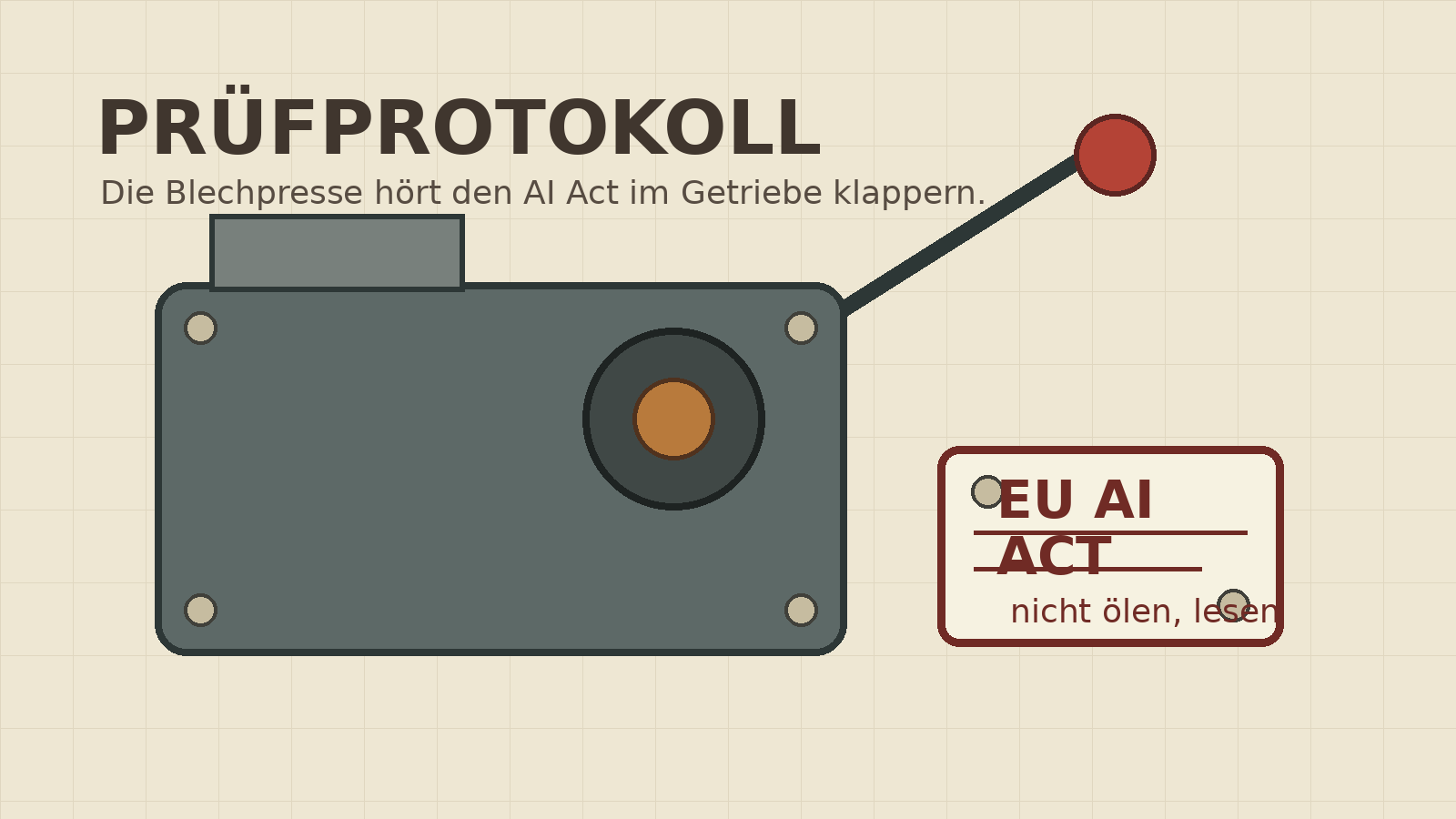 Der AI Act klopft mit dem kleinen Prüfhämmerchen
