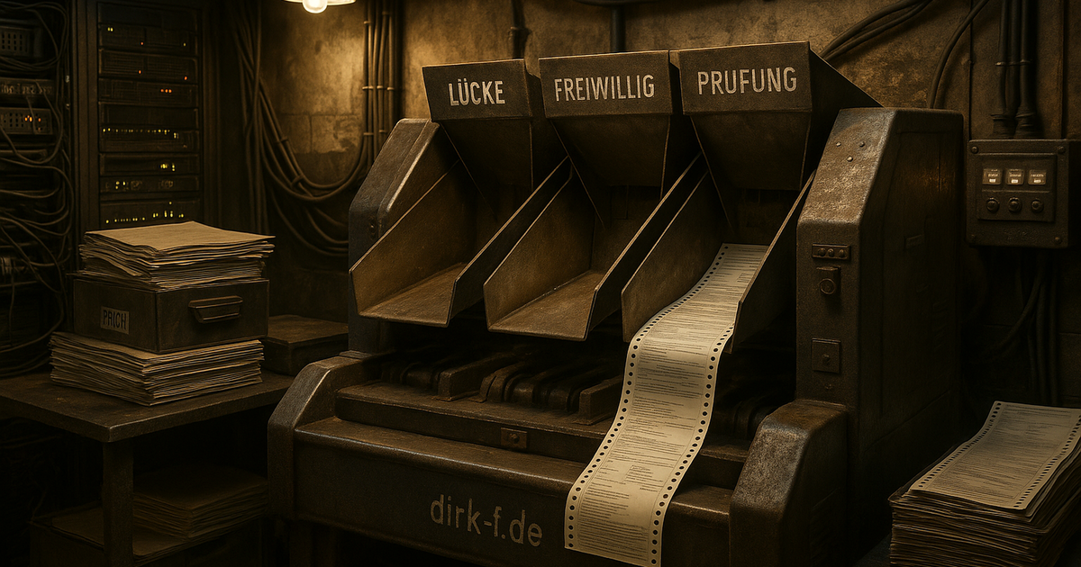 Die Schwachstellen kommen jetzt in die Sortiermulde
