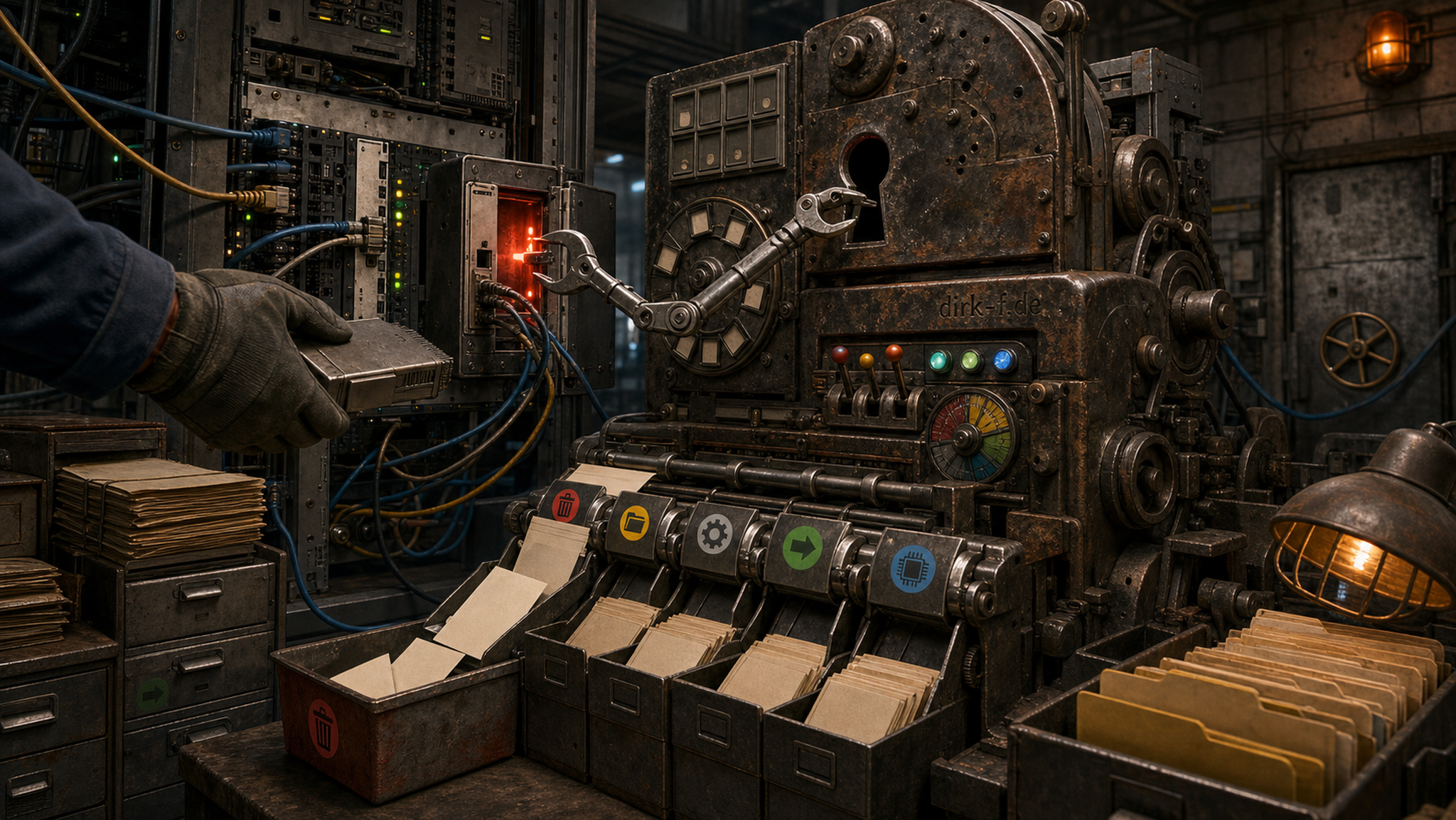 Der 1715-AENTR lässt den Debug-Port am Schaltschrank winken